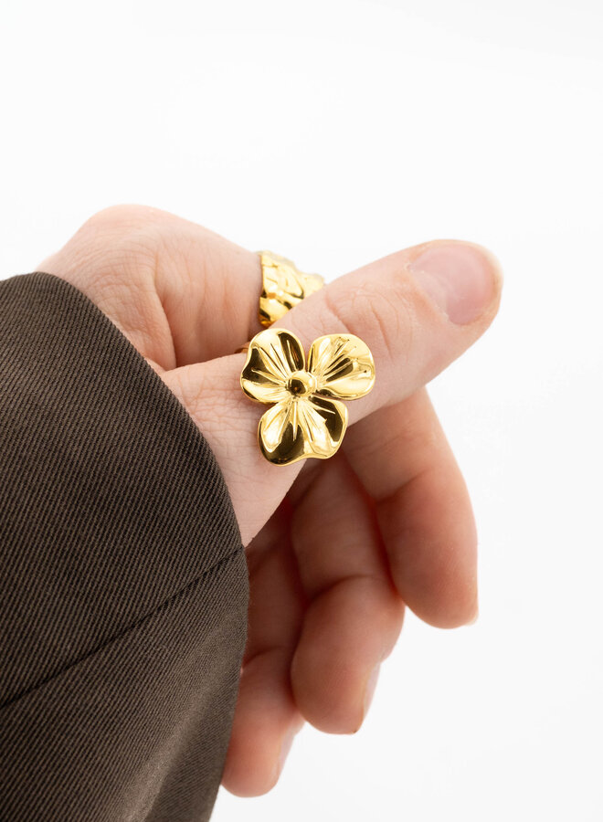 Statement ring Flora