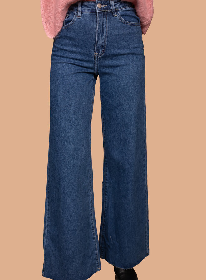Wide leg jeans extra lang Noor