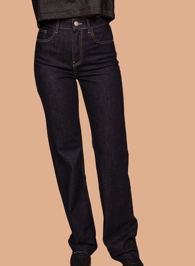 Wide leg jeans extra lang Mae