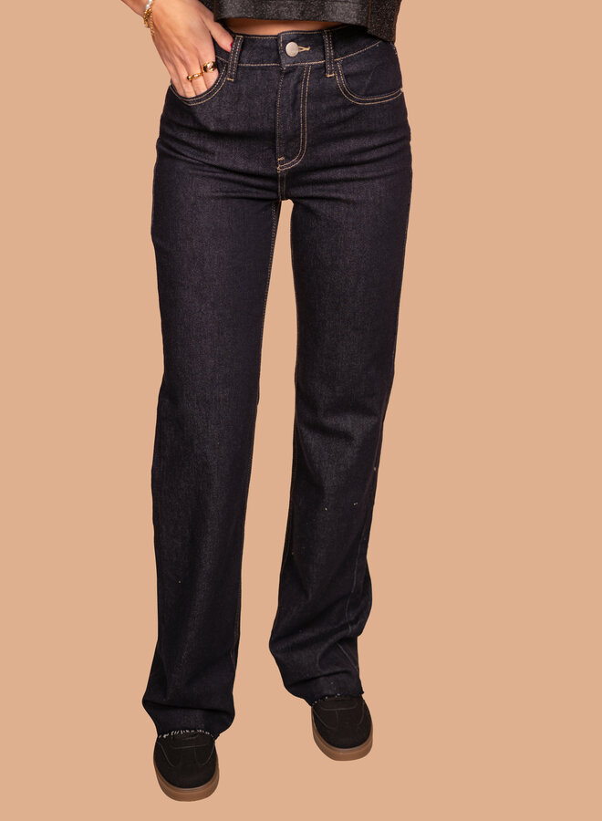 Wide leg jeans extra lang Mae