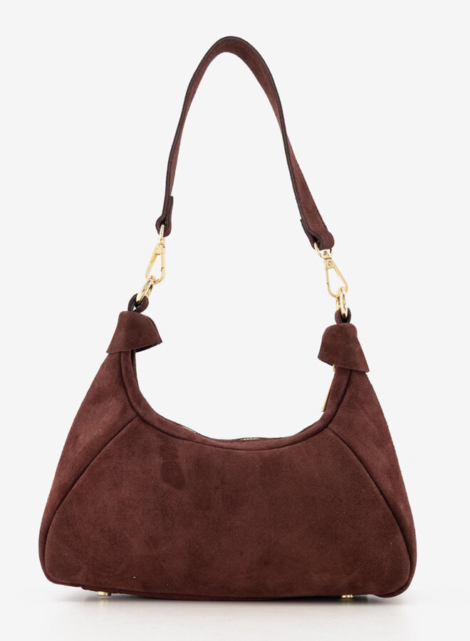 Leren schoudertas Vara bordeaux