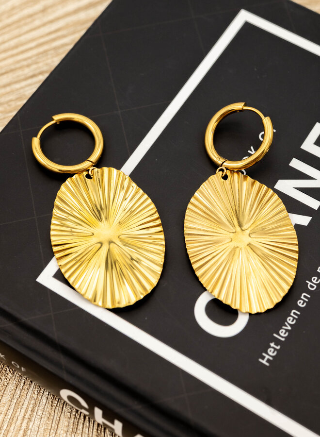 Bedel oorbellen spotlight