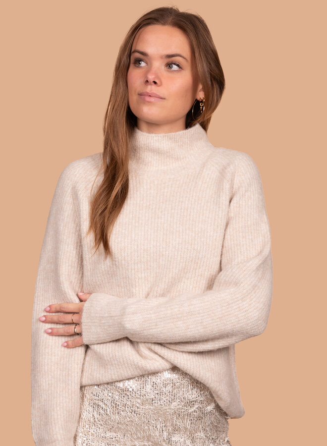 Warme coltrui Pam beige