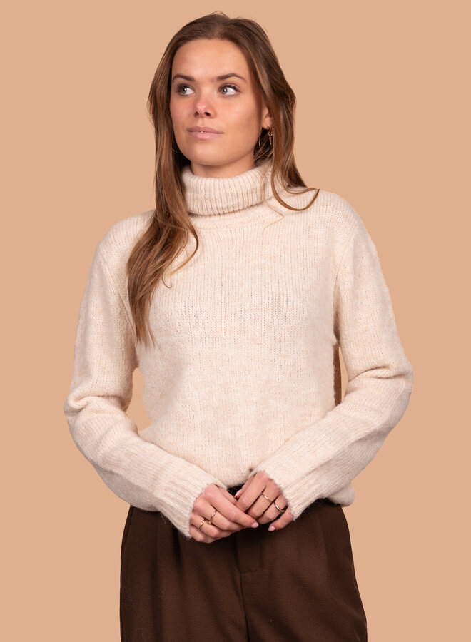 Warme coltrui Isabelle beige