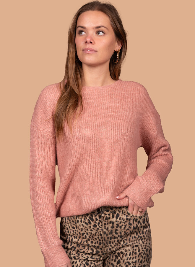 Trui Lyna terracotta