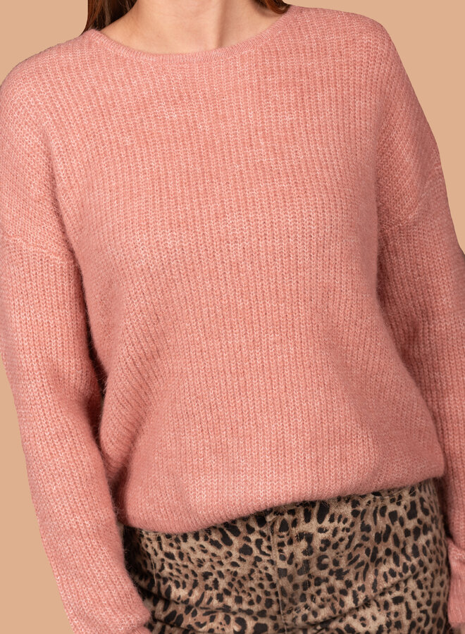 Trui Lyna terracotta