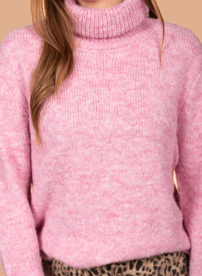 Warme coltrui Isabelle roze