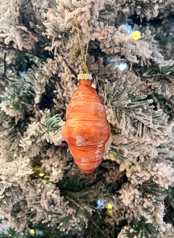 Kerst ornament croissant