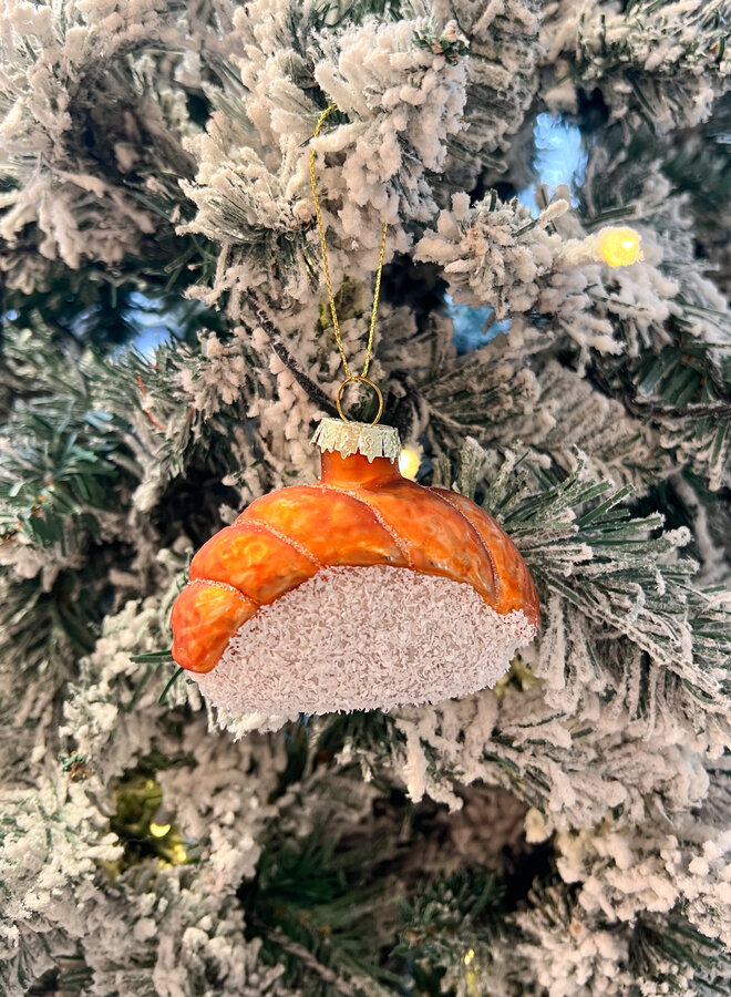Kerst ornament sushi
