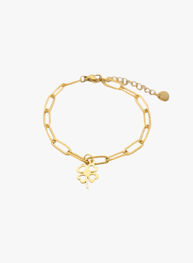 Bedel armband luck goud