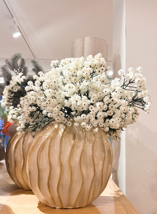 Kunsttak Gypsophila wit 30 cm