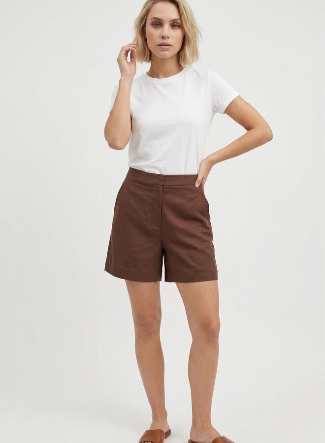 Midi short camel