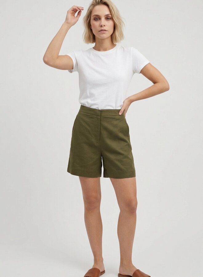 Midi short groen