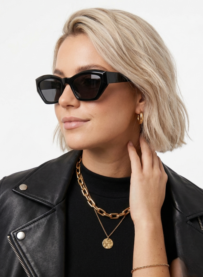 Zonnebril Saar zwart