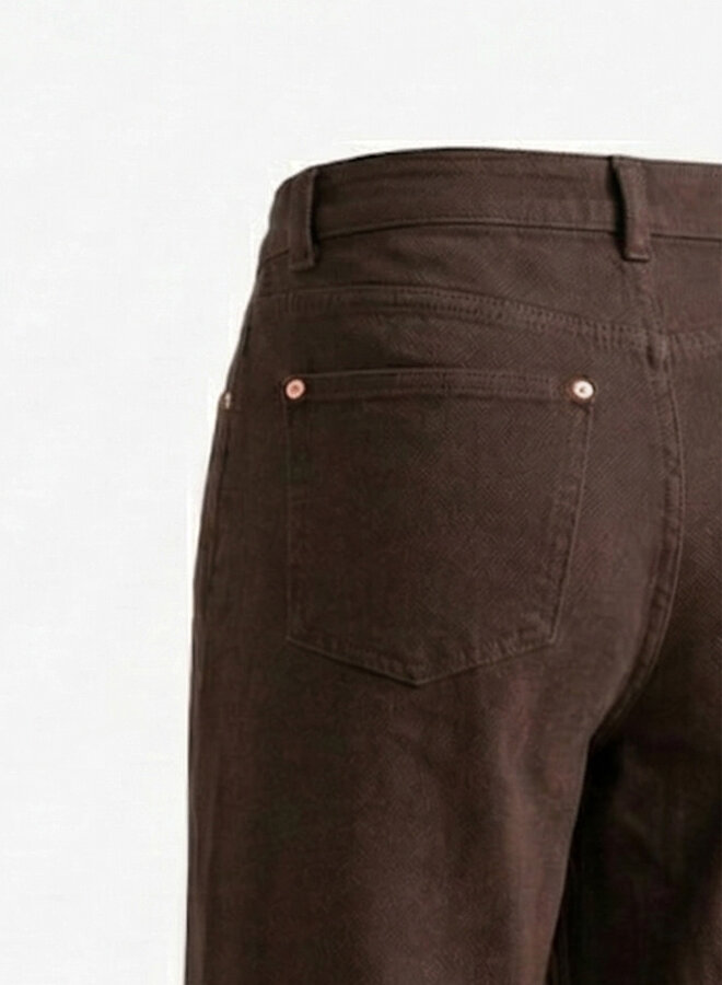 Jeans extra lang bruin