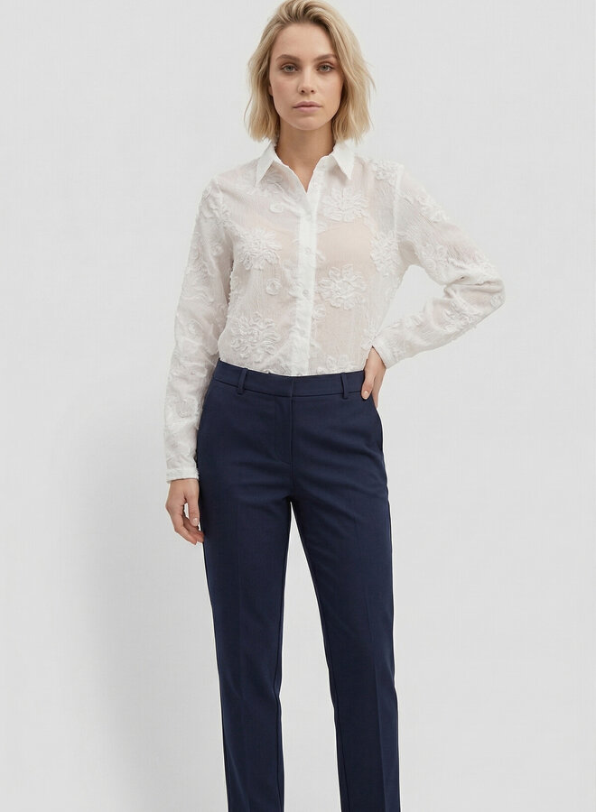 Blouse broderie May wit