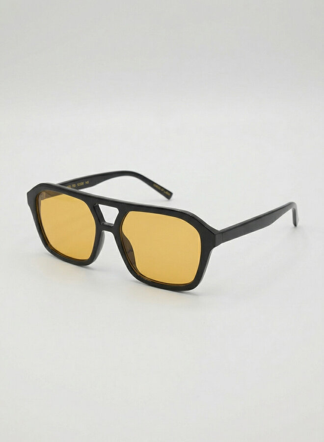 Zonnebril oranje mash-up dupe