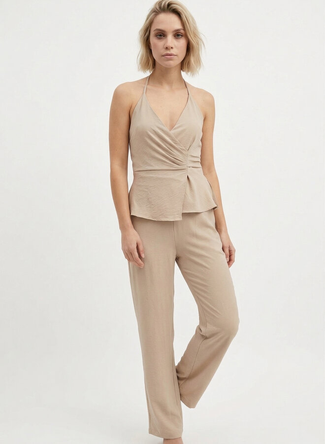 Jumpsuit Elegance sage groen