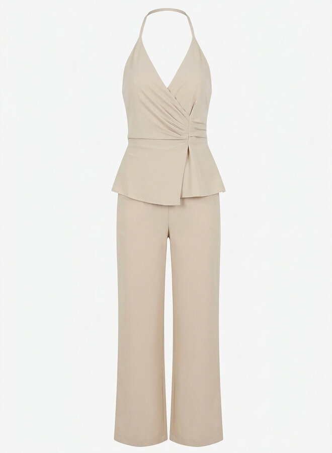 Jumpsuit Elegance sage groen