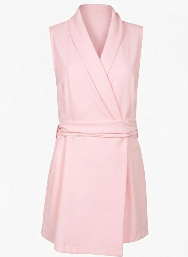 Playsuit elegance roze