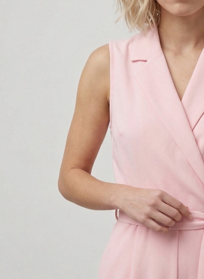 Playsuit elegance roze