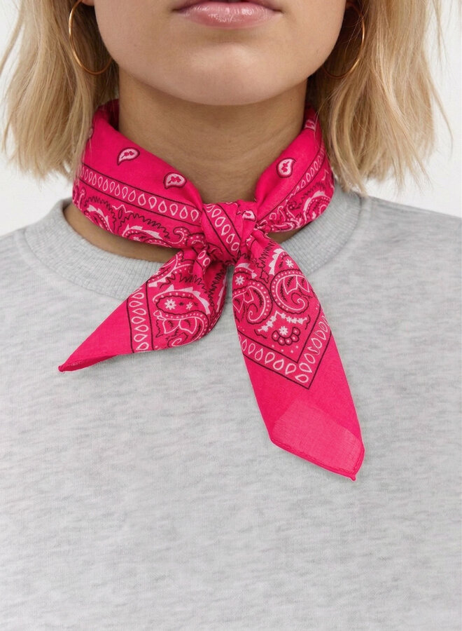Bandana sjaaltje felroze