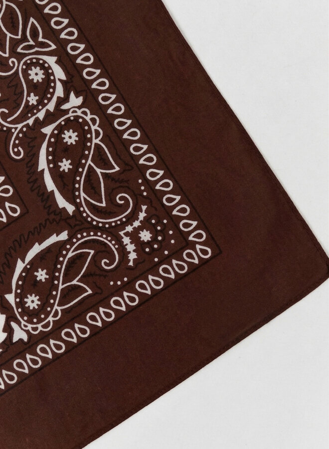 Bandana sjaaltje chocolade