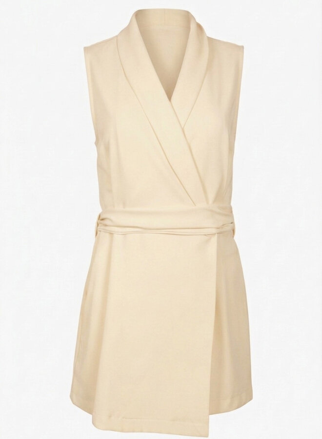 Playsuit elegance botergeel