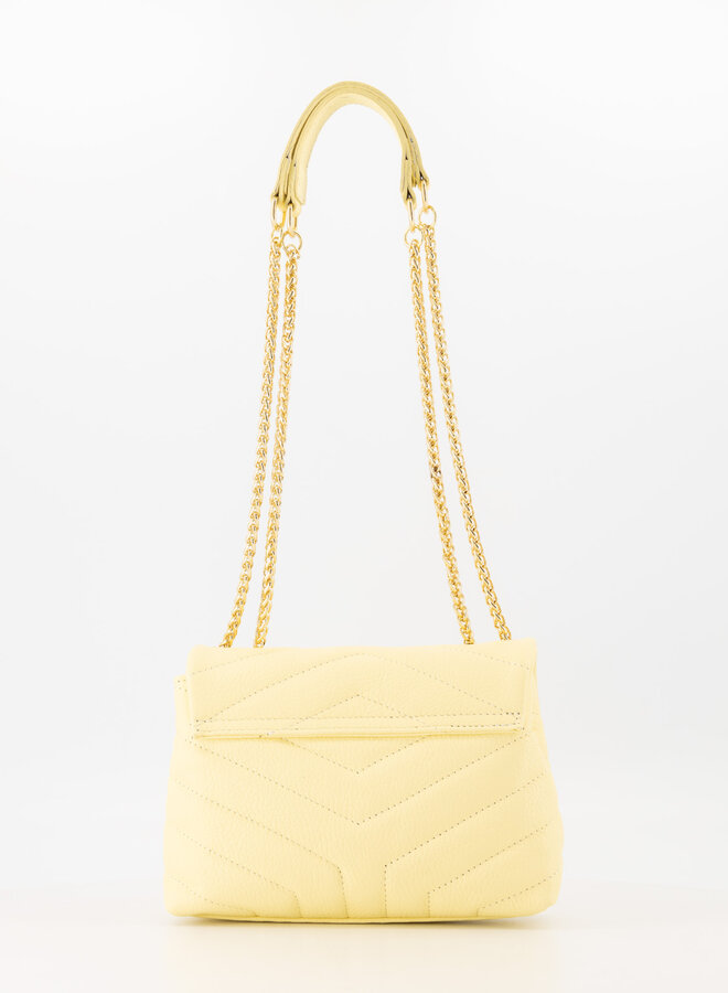 Leren tas Celine butteryellow