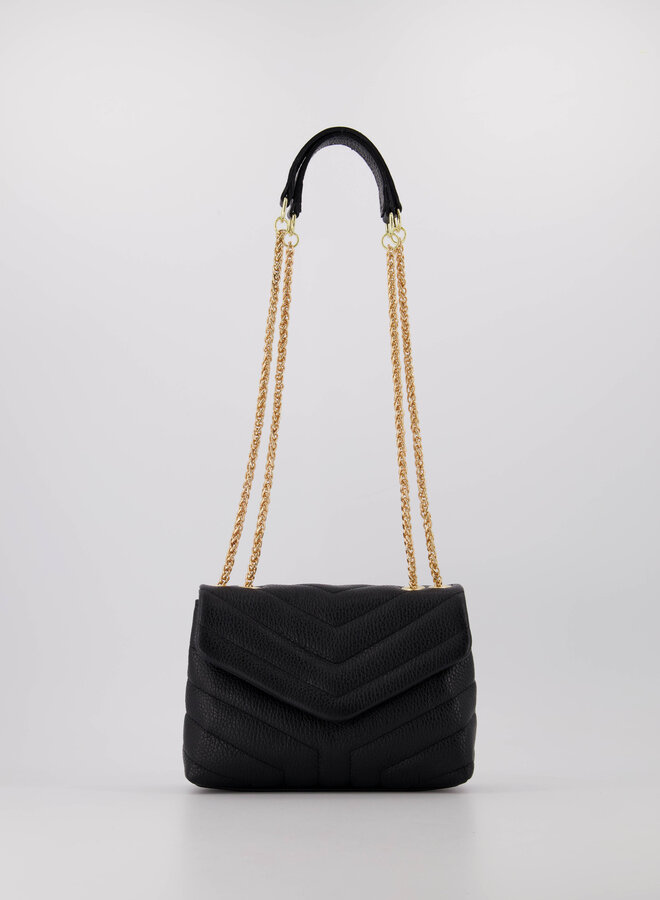 Leren tas Celine zwart