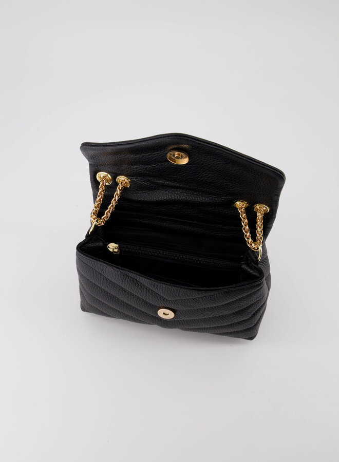 Leren tas Celine zwart