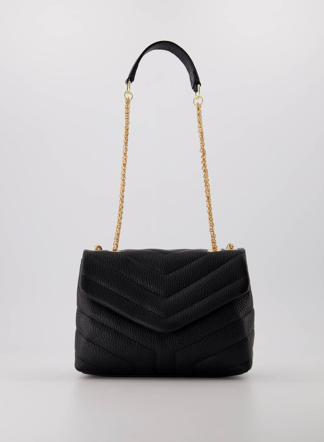 Leren tas Celine zwart