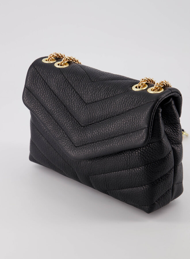 Leren tas Celine zwart