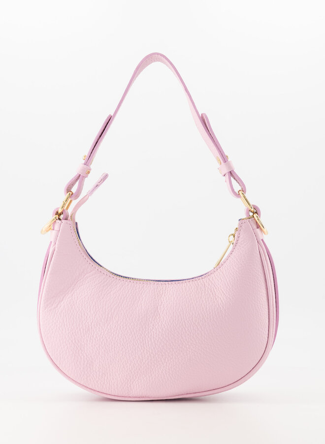 Leren tas Gewenny roze