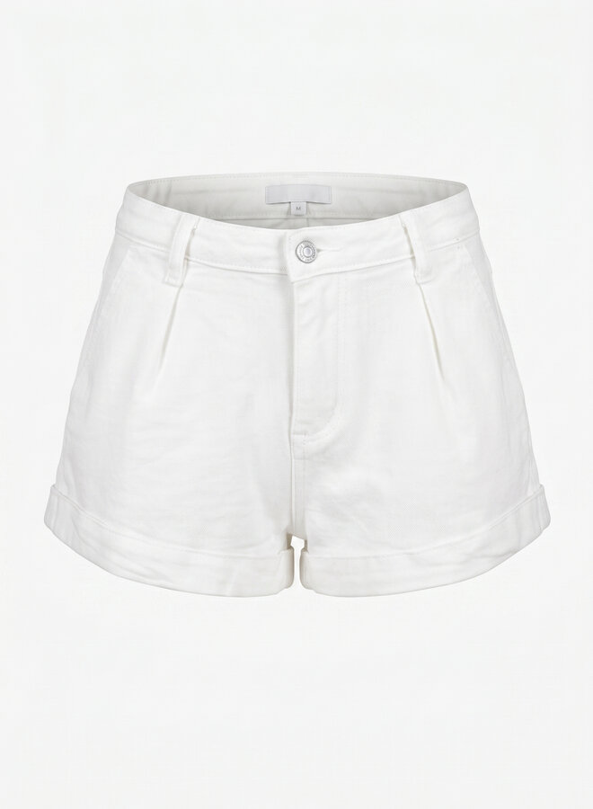 Jeans short wit