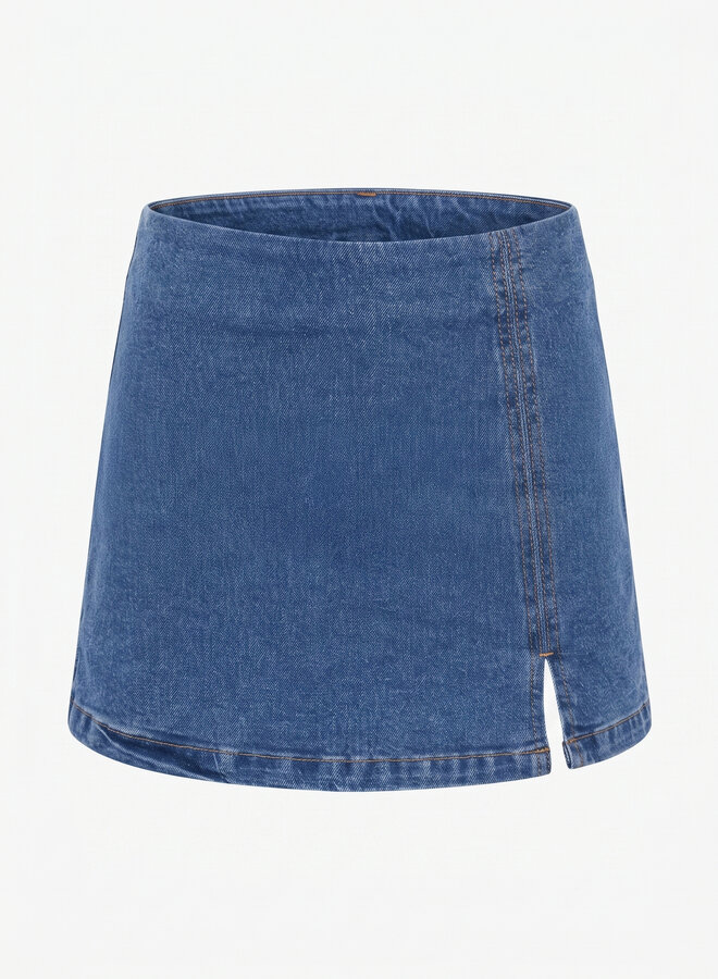 Jeans skort blauw