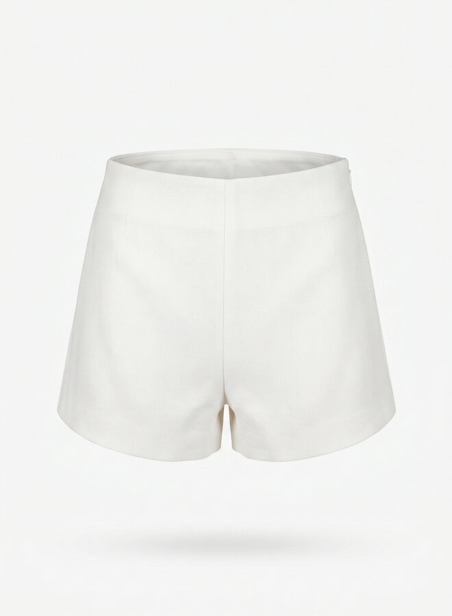 Zomers short wit