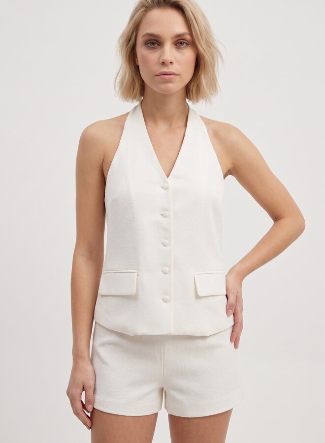 Zomers short wit