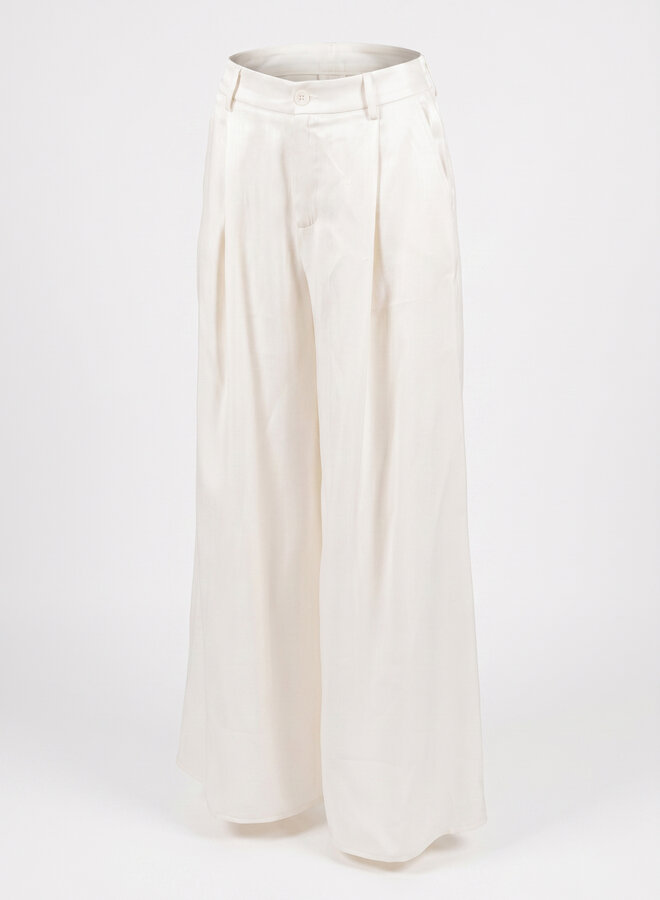 Pantalon viscose beige