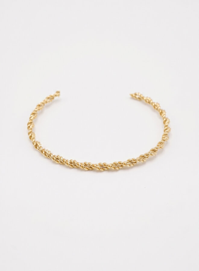 Bangle armband gedraaid
