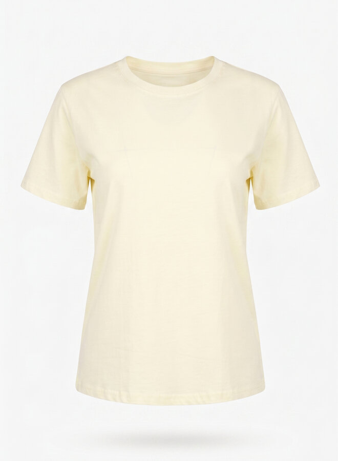 Katoenen shirt Sadie geel