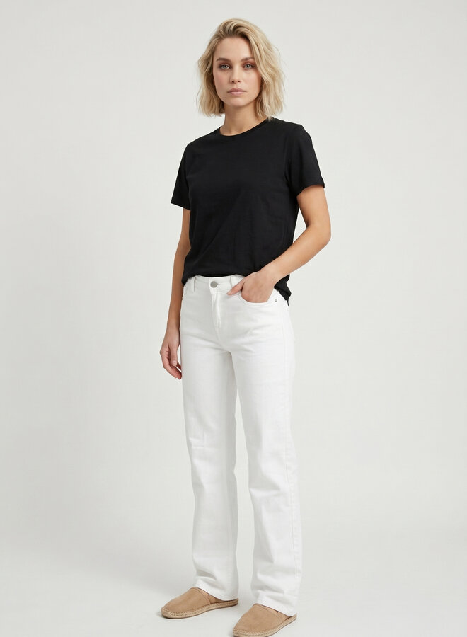 Katoenen shirt Sadie zwart