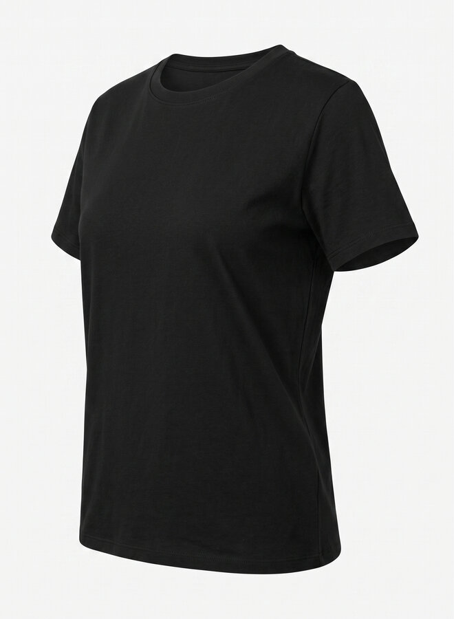 Katoenen shirt Sadie zwart