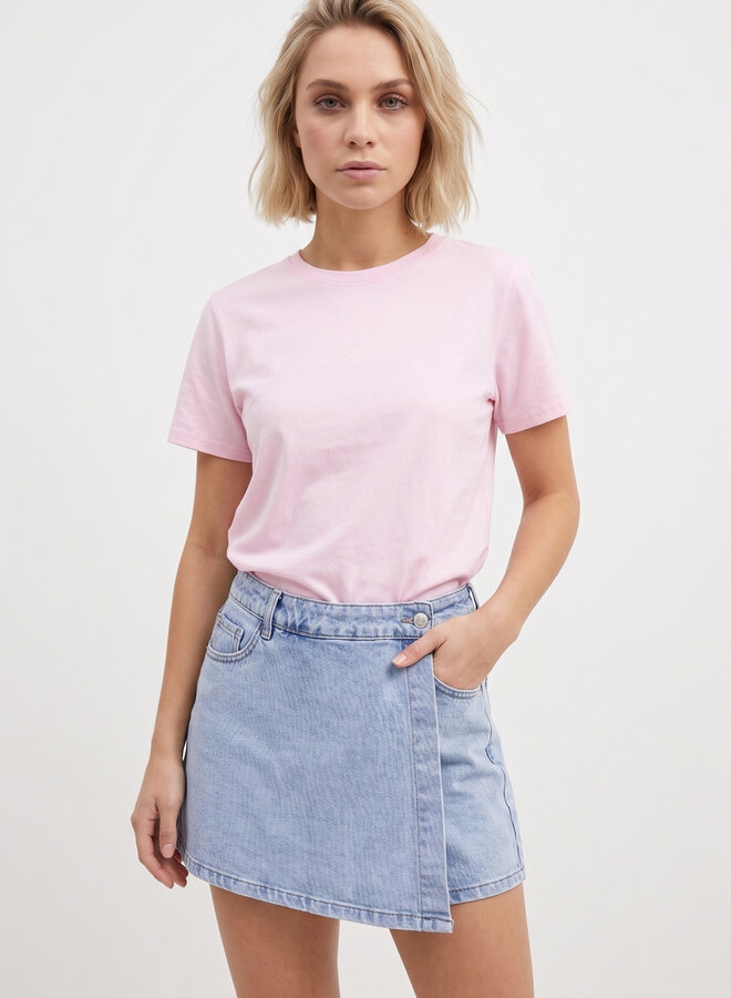 Jeans skort lichtblauw