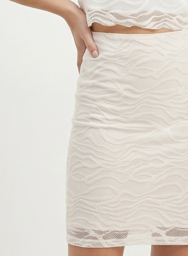 Zomer rok beach beige