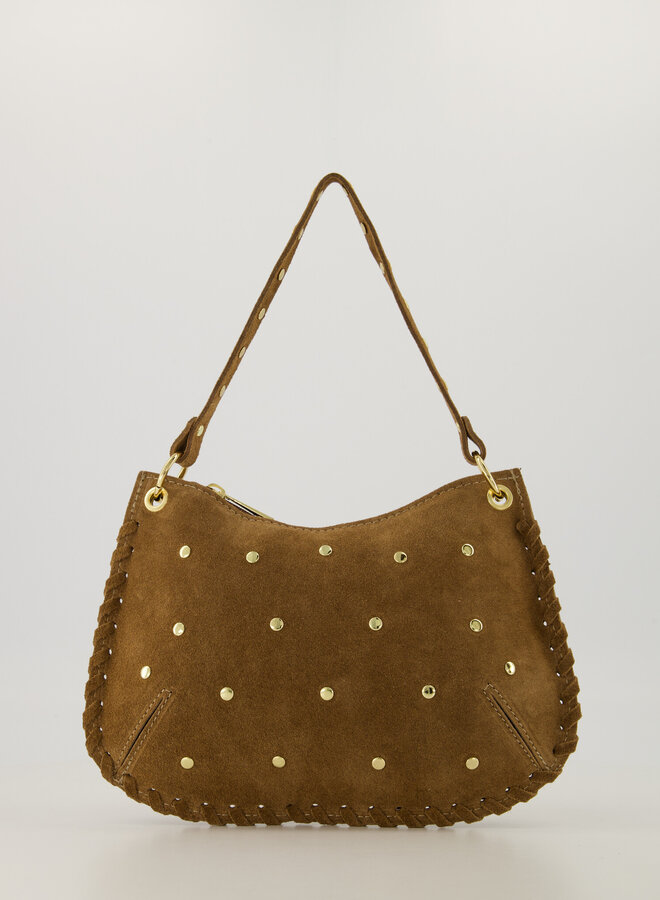 Schoudertas Cassy taupe