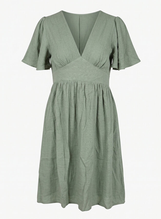 Groene zomerjurk Savi