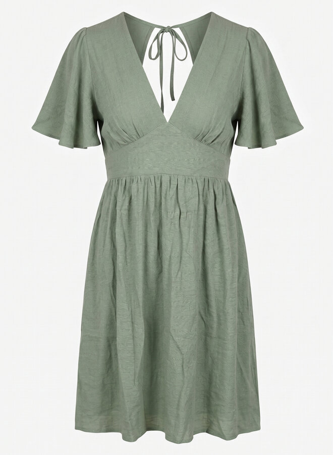 Groene zomerjurk Savi