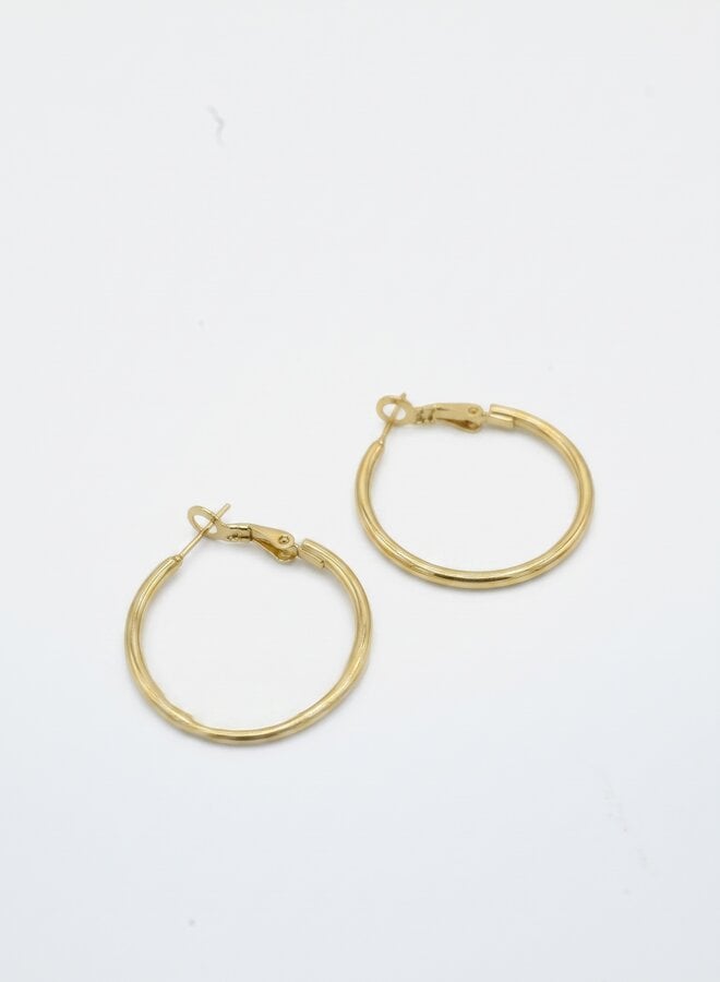Oorringen chic maat M