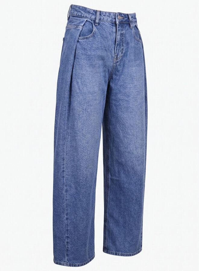 Jeans met plooi